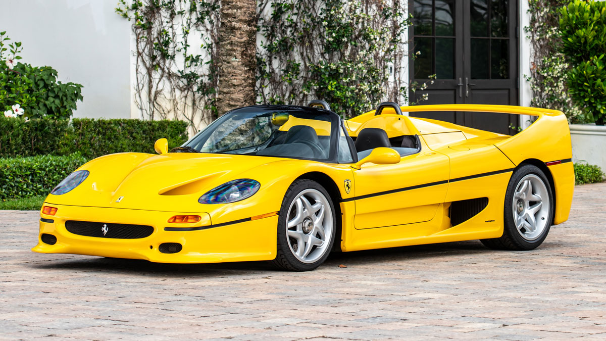 Ralph Lauren’s Old Ferrari F50 Could Fetch $8.5 Million at Auction