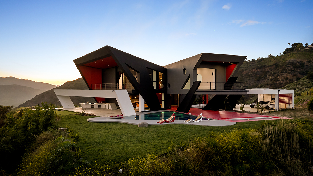 Inside the Aviator, a $7.5 Million Flight-Inspired Home on a Rugged Mountaintop High Above Malibu
