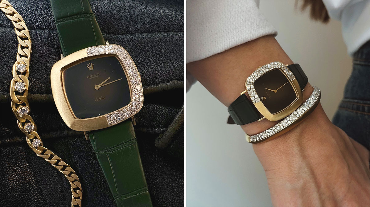 Jeweler Jade Trau Just Unveiled a Collection of Customized Vintage Rolex Cellini Watches