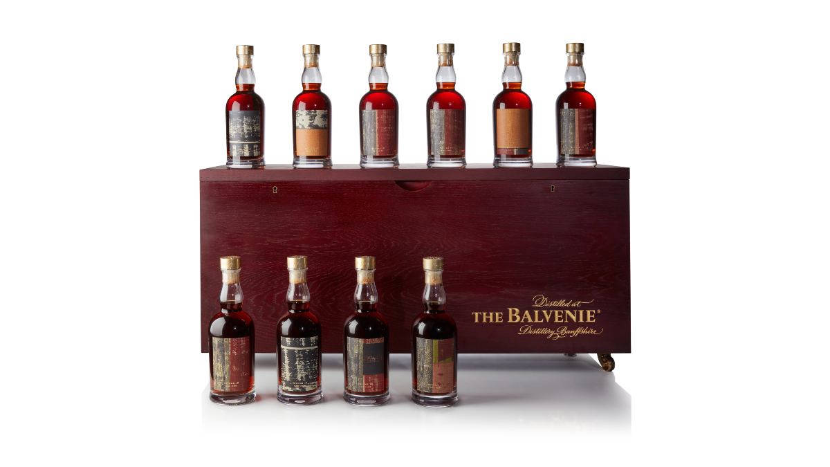 A Trunk Full of the Balvenie’s 50-Year-Old Single Malt Scotch Is Heading to Auction