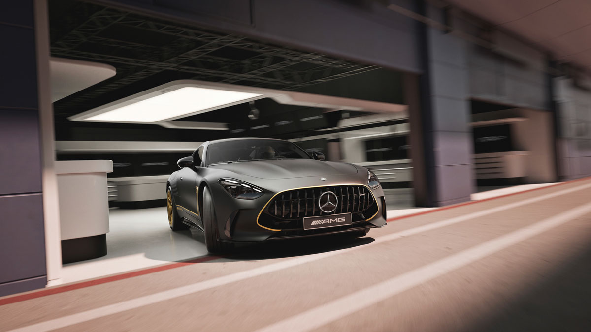 Meet the New Mercedes-AMG GT Promoting Brad Pitt’s Movie ‘F1’
