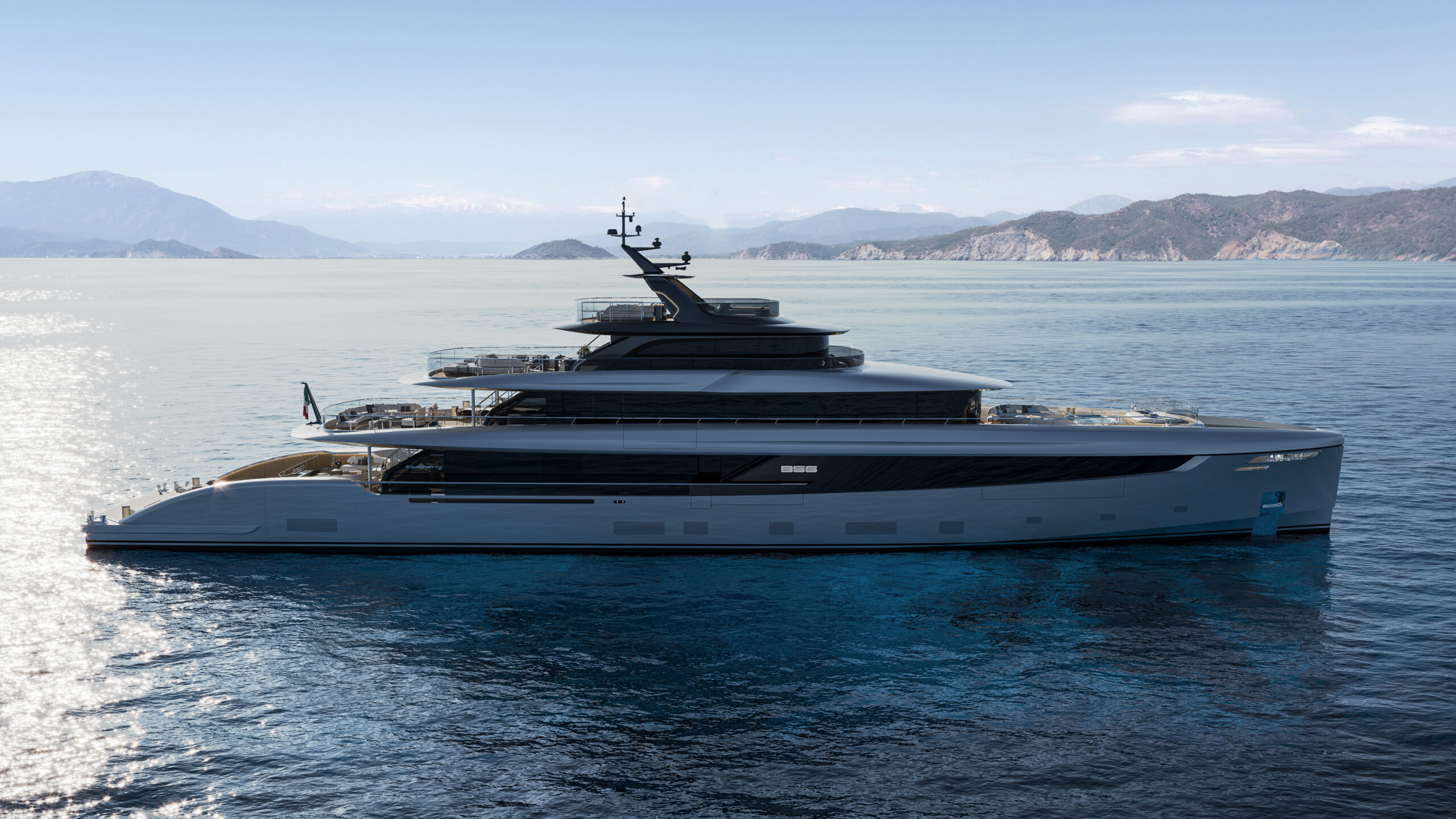 Baglietto and Meyer Davis Just Teamed up on a Sleek 183-Foot Superyacht