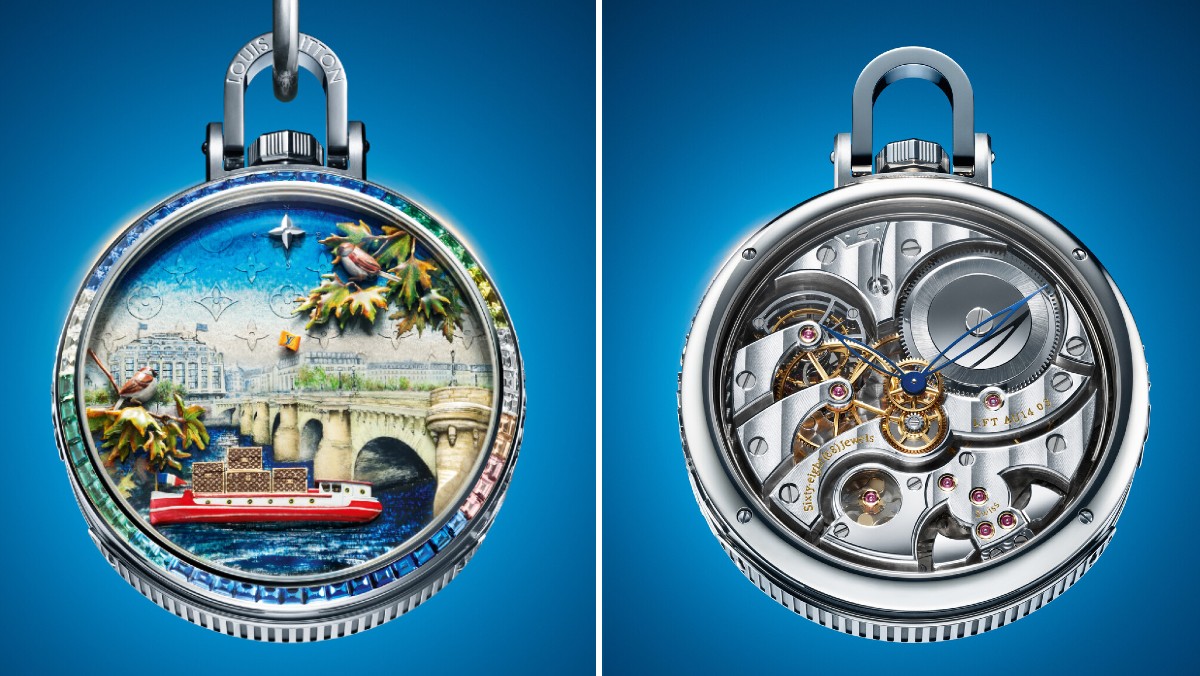 Louis Vuitton Just Unveiled a New Pocket Watch Inspired by Paris