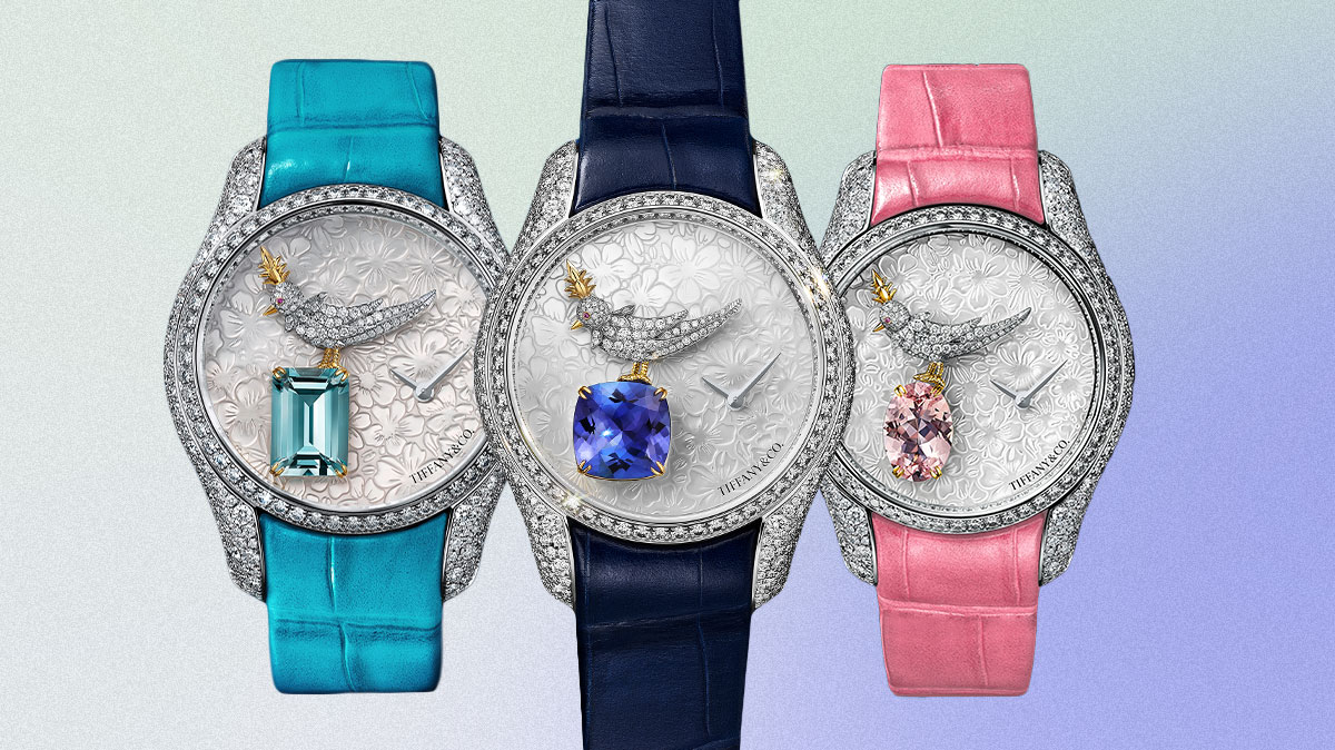 Tiffany & Co. Takes Its Iconic Bird on a Rock to Watches