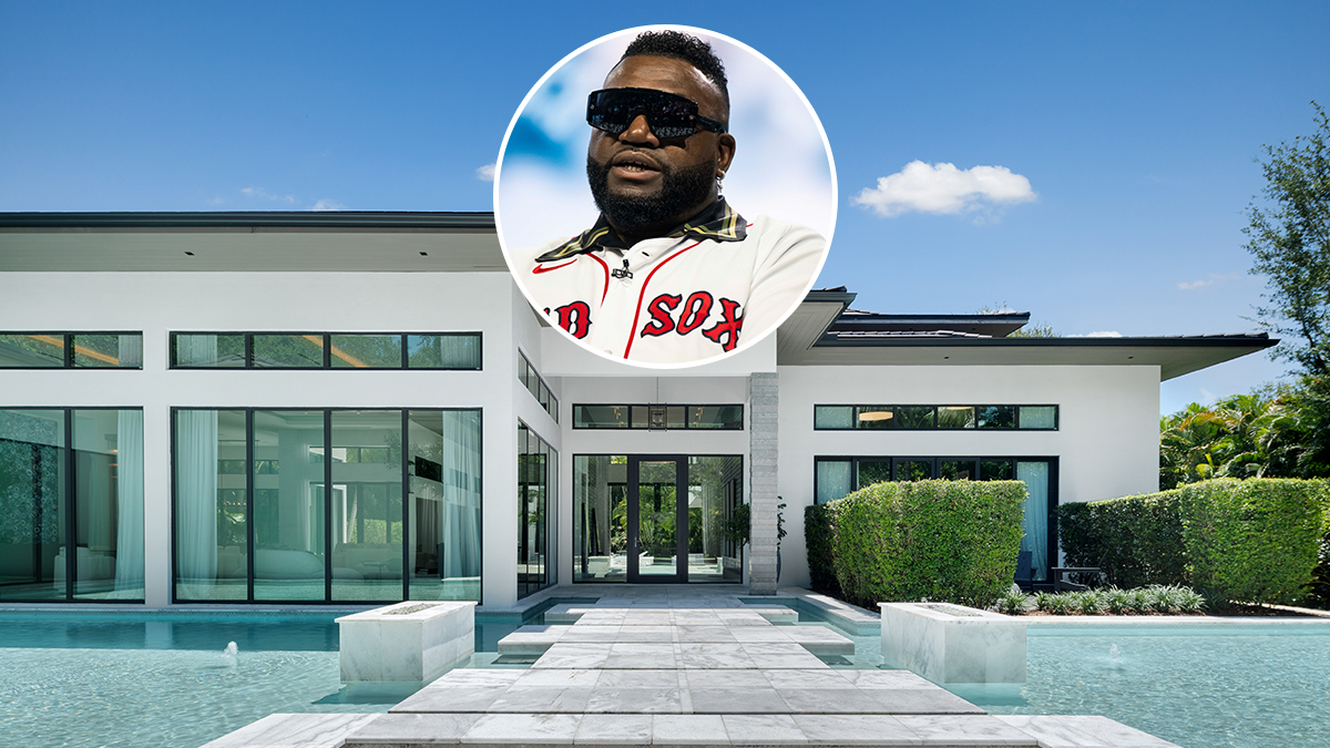 Red Sox Legend David Ortiz’s Former Miami Mansion Lists for $11.5 Million