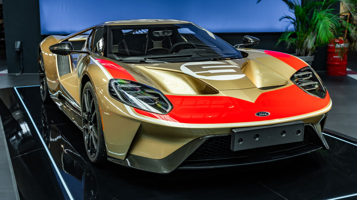 This Ford GT Supercar Is an Ode to the Marque’s Historic 1966 Le Mans Win. Now It’s up for Grabs.