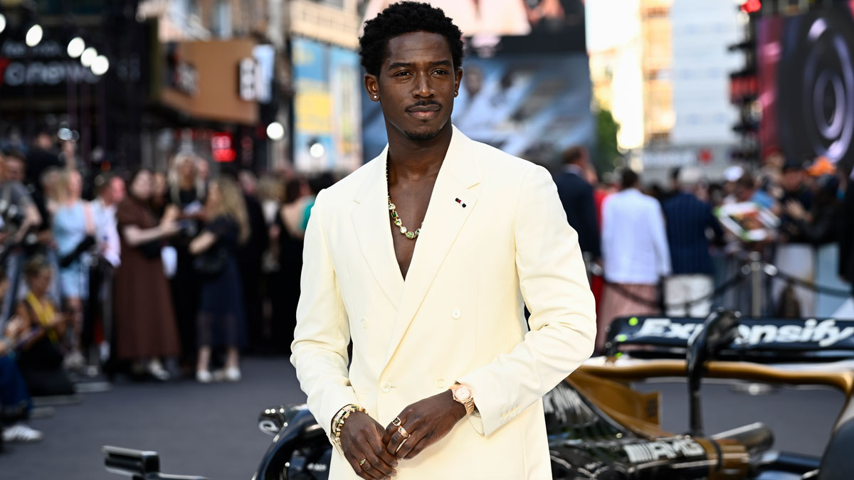 ‘F1’ Star Damson Idris on Brad Pitt, Lewis Hamilton, and the Thrill of Driving on a Formula 1 Circuit