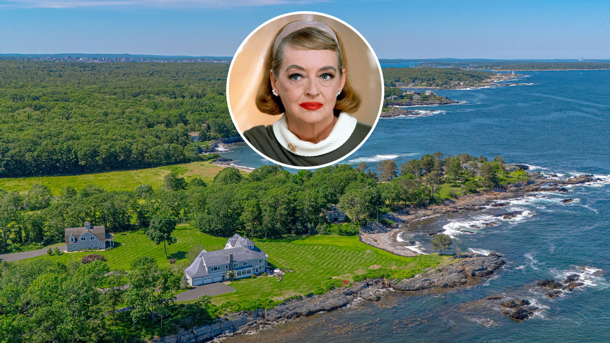 Bette Davis’s Former Oceanfront Estate in Maine Hits the Market for $15 Million