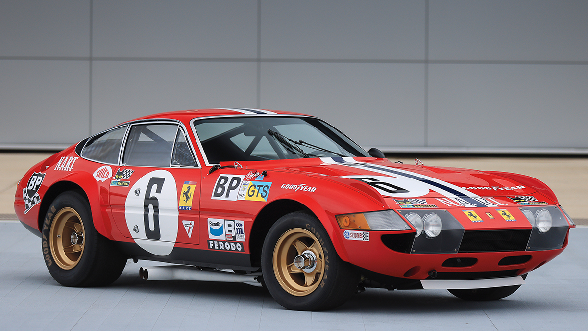 This Rare 1973 Ferrari Competizione Raced at Le Mans and Beyond. It Could Fetch up to $10 Million at Auction.