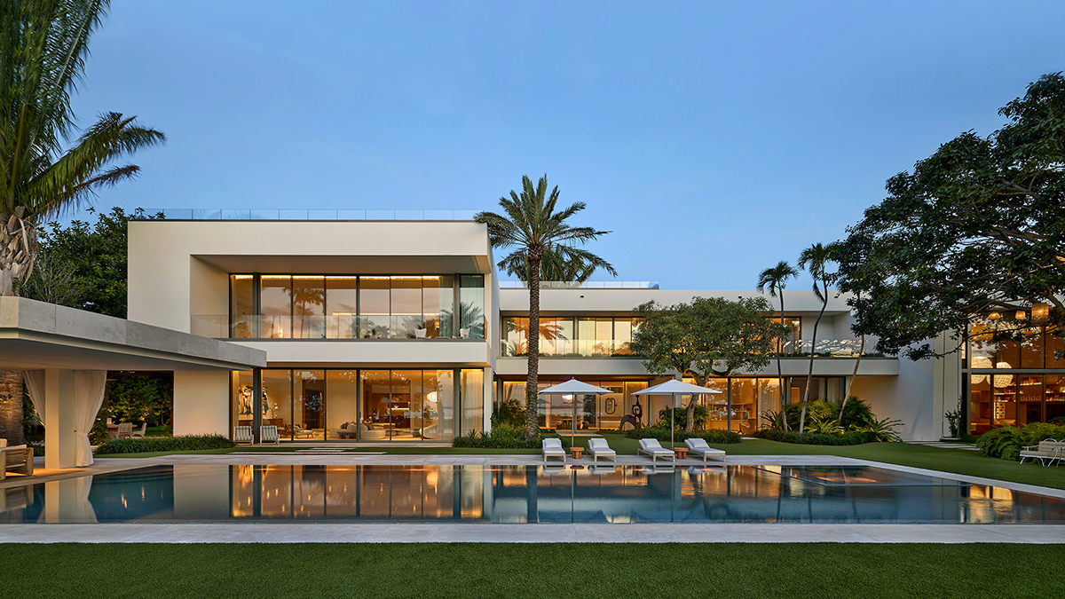 Inside the Lush Modern Miami Beach Home of Shutterstock Founder Jon Oringer