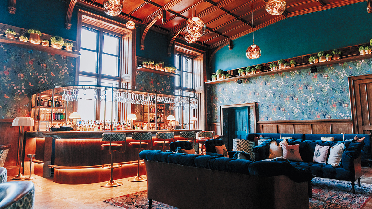 Forget Tartans. This 19th-Century Scottish Estate Was Reimagined With a Riot of Modern Color.
