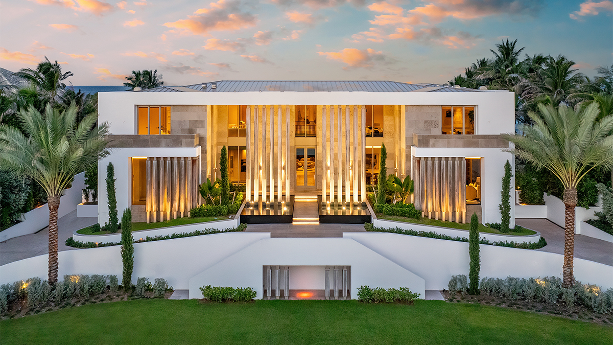 This $65 Million Florida Mansion Has Both Indoor and Outdoor Pools