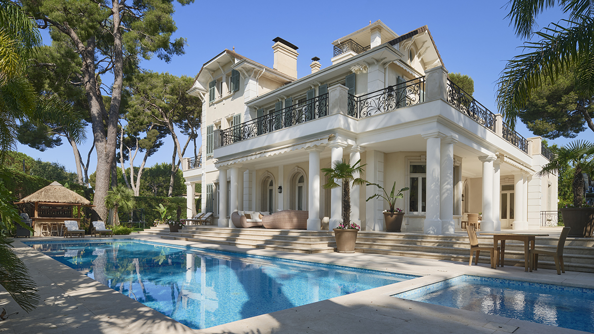 Inside a $22 Million Belle Époque Villa With Sweeping Views of the French Riviera