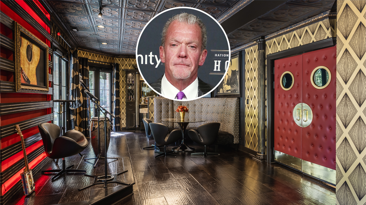 Late Colts Owner Jim Irsay’s Lavish Indiana Estate Lists for $12 Million