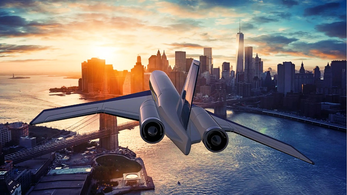 This New Supersonic Jet Can Fly From N.Y.C. to Paris in Under 4 Hours