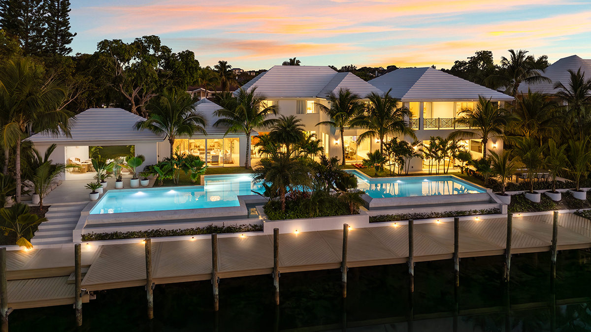 A Waterfront Bahamas Home With a 90-Foot Infinity Pool Lists for $24.5 Million