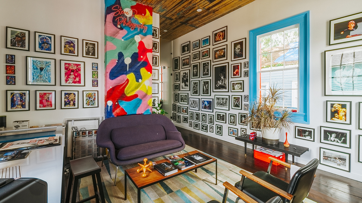 Inside the Music Photographer Steve Rapport’s Modern New Orleans Abode