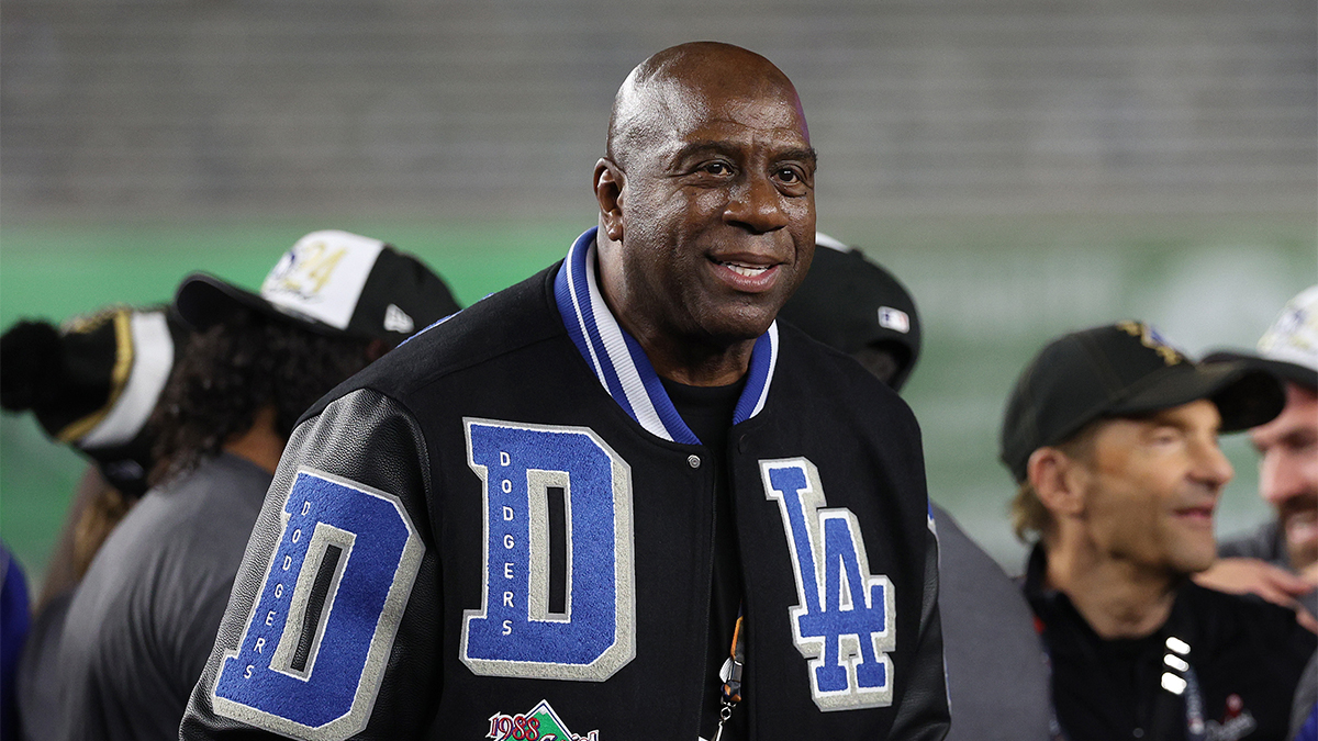 Magic Johnson Was Just Shooting Hoops on the Deck of a 312-Foot Charter Superyacht