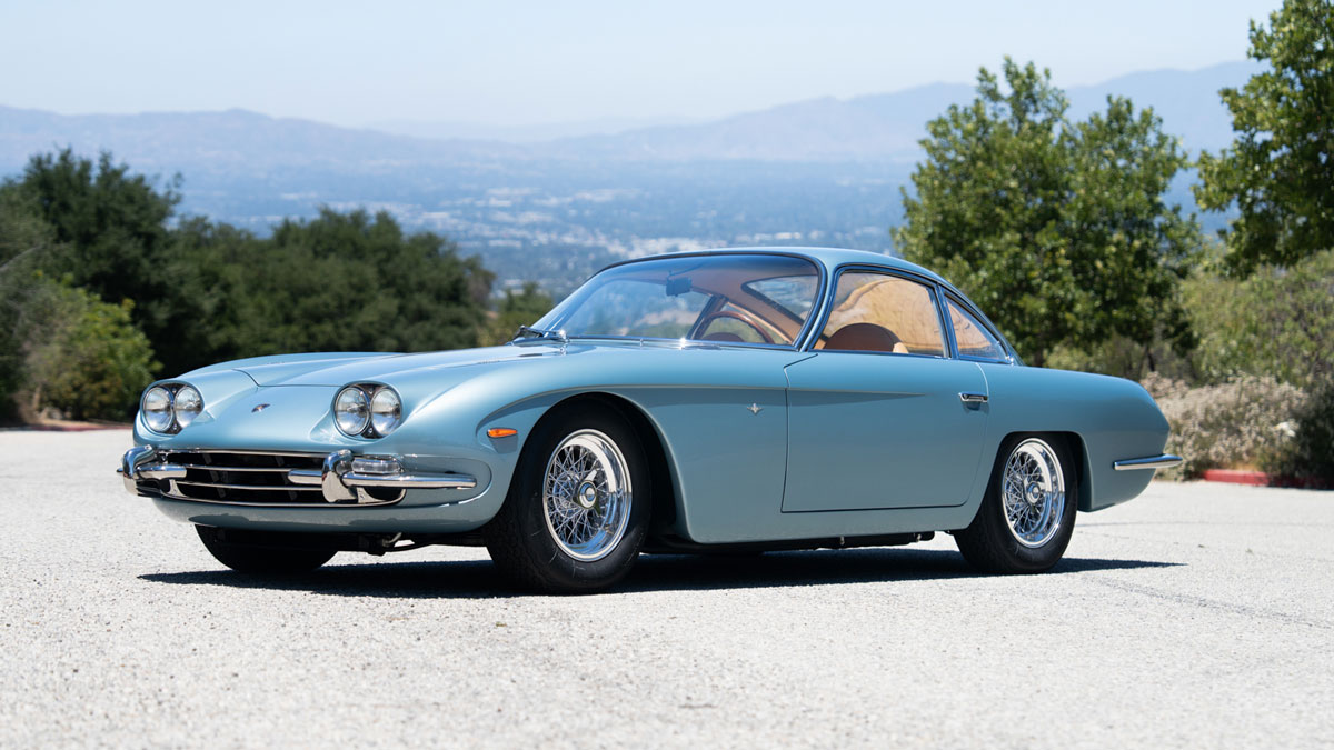 This Ultra-Rare 1966 Lamborghini 400 GT ‘Interim’ Is Now up for Grabs