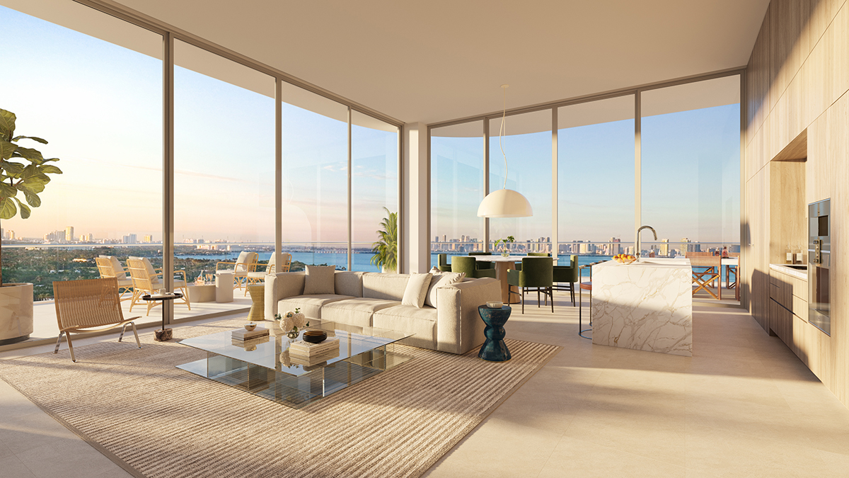 Italian Visionary Piero Lissoni Designed the Interiors of These Turnkey Miami Beach Condos