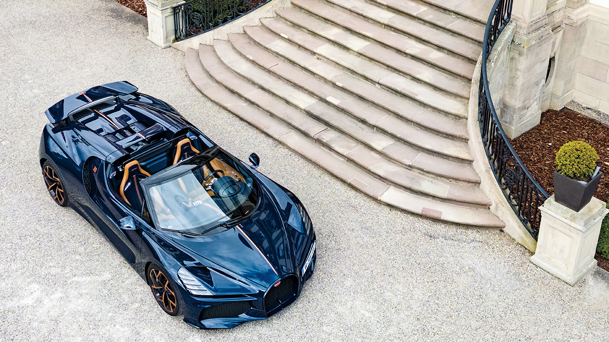 First Drive: Bugatti’s Mistral Blends Herculean Ferocity With a Calm, Minimalist Cockpit