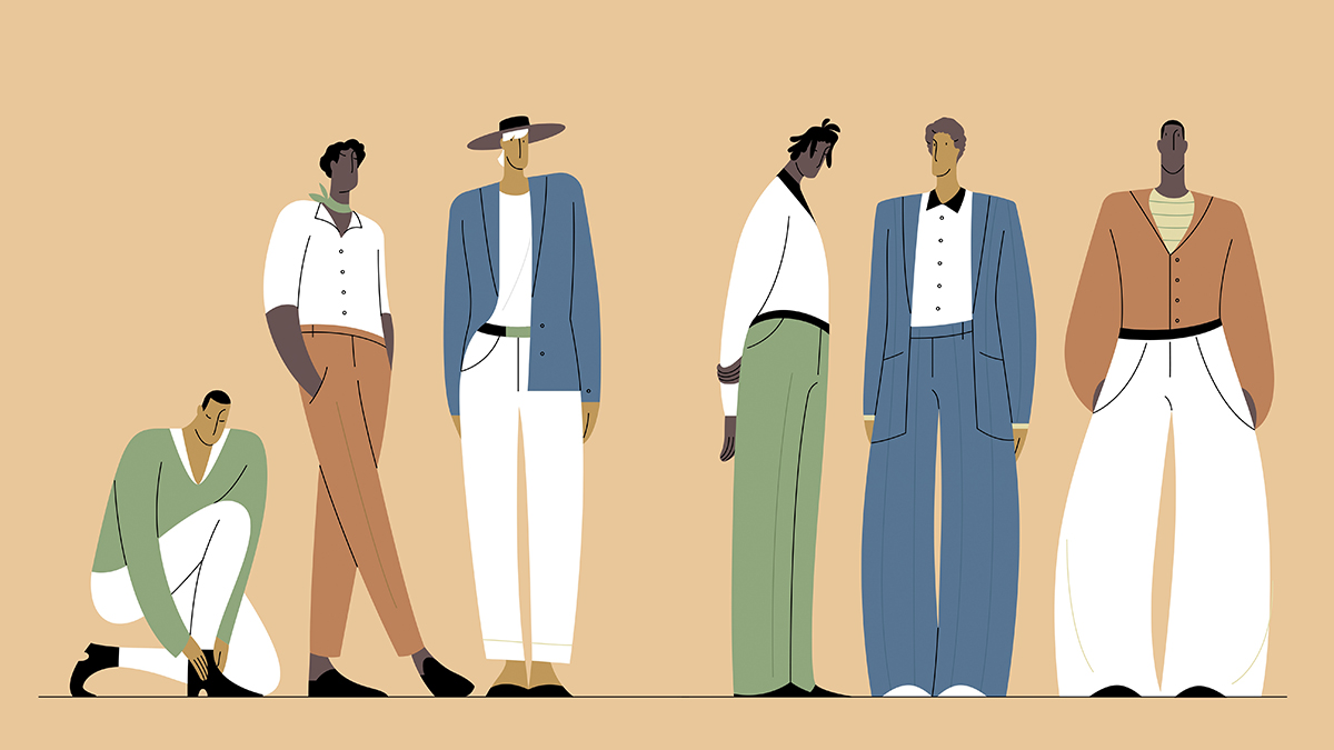 How Traditional Tailors (Finally) Learned to Love Wide-Leg Trousers