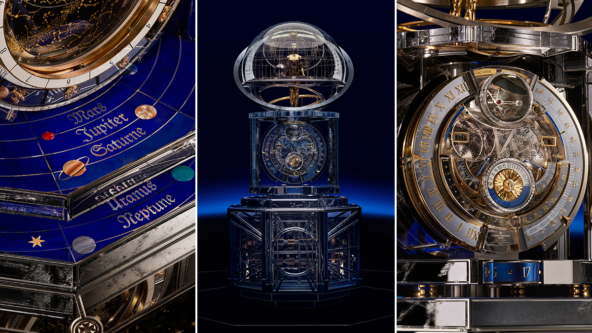 Vacheron Constantin’s Bonkers New Automaton Clock Tells the Time on Earth and Across the Stars