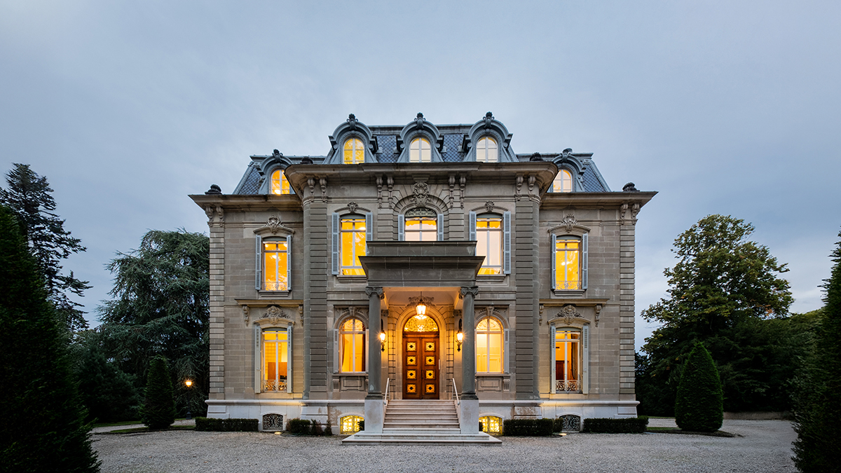 The 1985 Geneva Summit Took Place at This Lakeside Mansion in Geneva