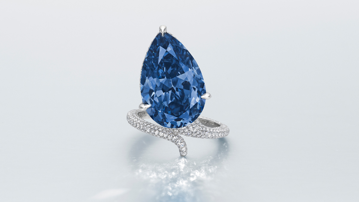 Bunny Mellon’s 9.51-Carat Fancy Blue Diamond Could Fetch $30 Million at Auction This Fall