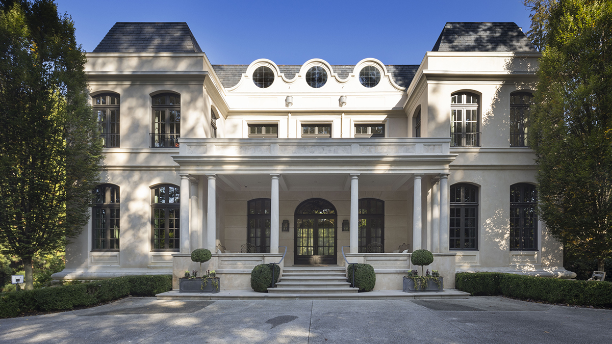A Modern Chateau in Atlanta’s Historic Tuxedo Park Neighborhood Lists for $8.5 Million