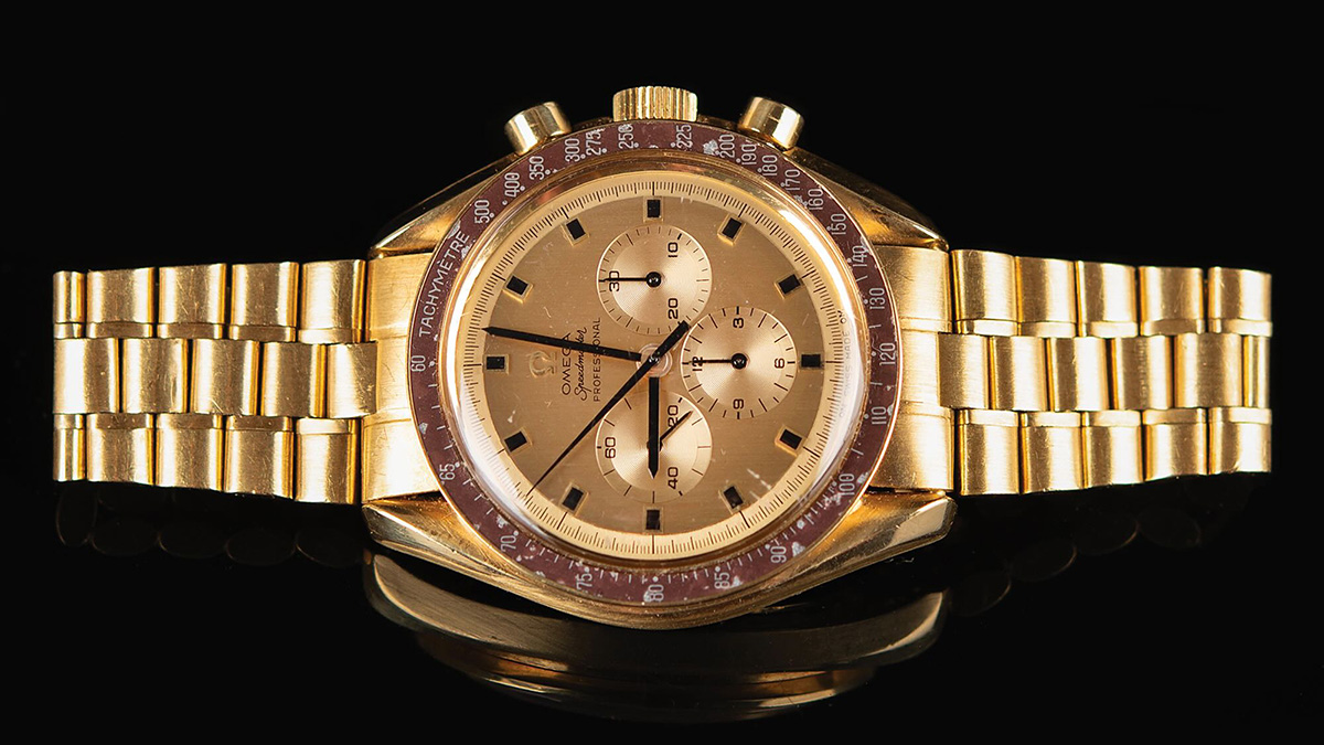 Two Solid-Gold Omega Seamasters Owned by NASA Astronauts Are up for Auction
