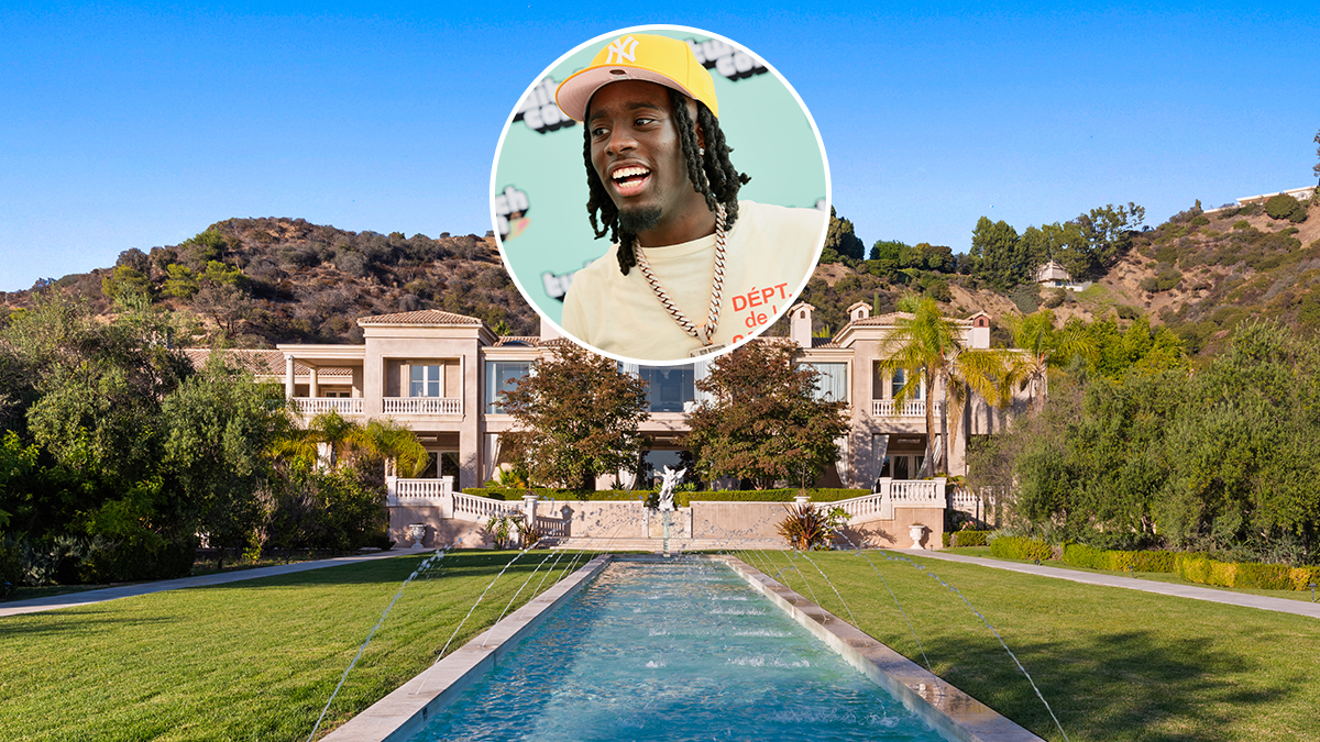 The Beverly Hills Estate Where Twitch Star Kai Cenat Hosts His Livestream Lists for $195 Million