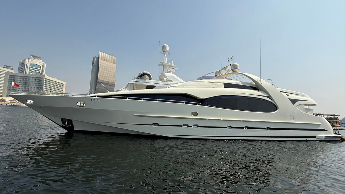 Two Luxury Yachts Are Being Auctioned Off in Dubai Next Month