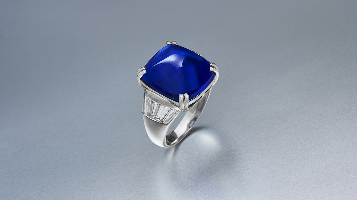 This Incredible Kashmir Sapphire Ring Could Fetch up to $1.2 Million at Auction