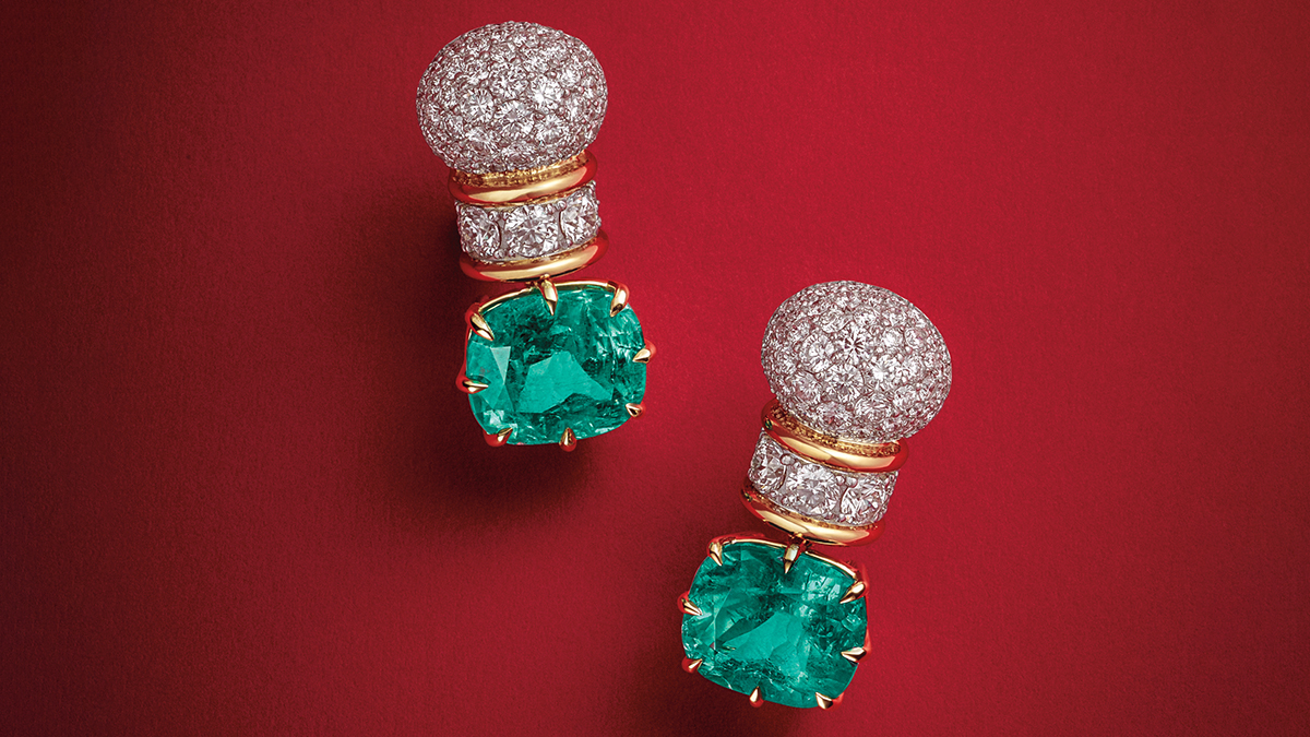 Jules Sauer’s Emma Earrings Feature Brazilian Emeralds Unearthed in the 1960s—and They Can Be Yours