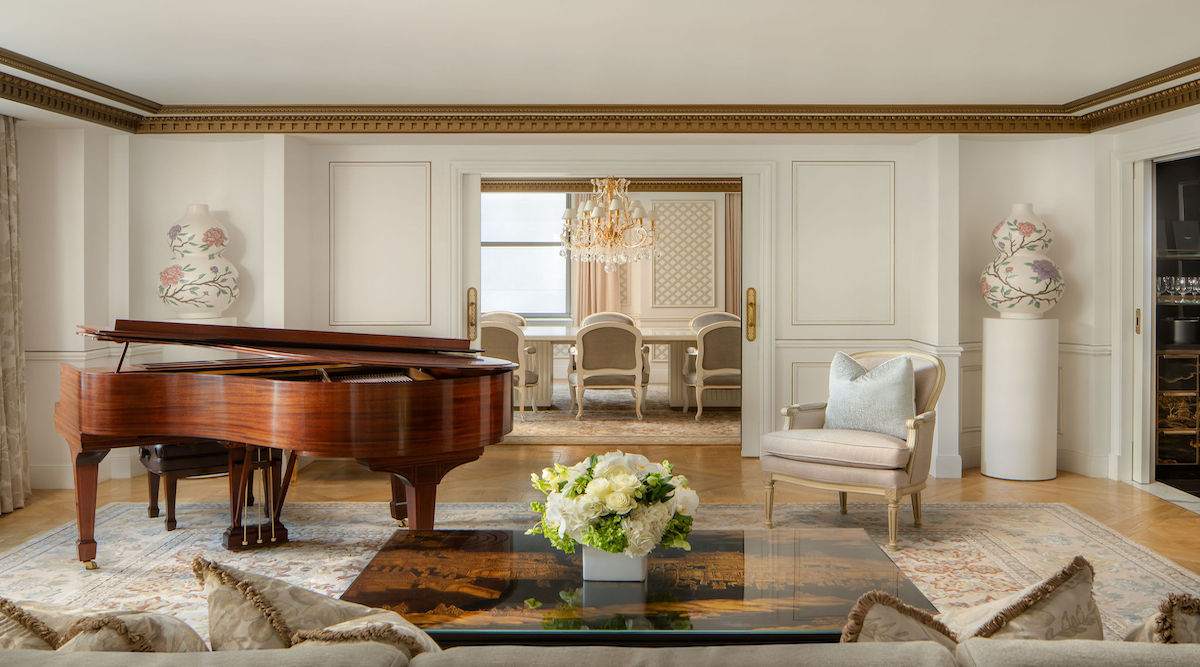Inside the Waldorf Astoria New York’s Swanky New $50,000-a-Night Penthouse Suite
