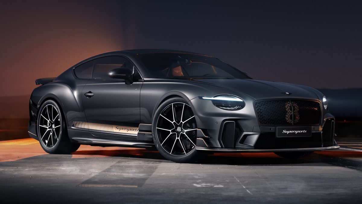 Bentley’s New Continental GT Supersports Is a Hardcore, Lightweight Thriller