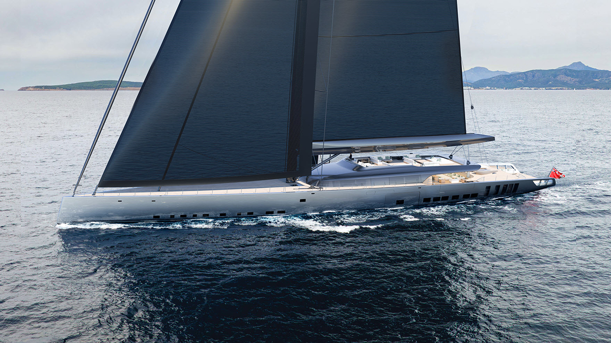 Royal Huisman Plans to Launch the World’s Tallest Sailing Yacht in 2030