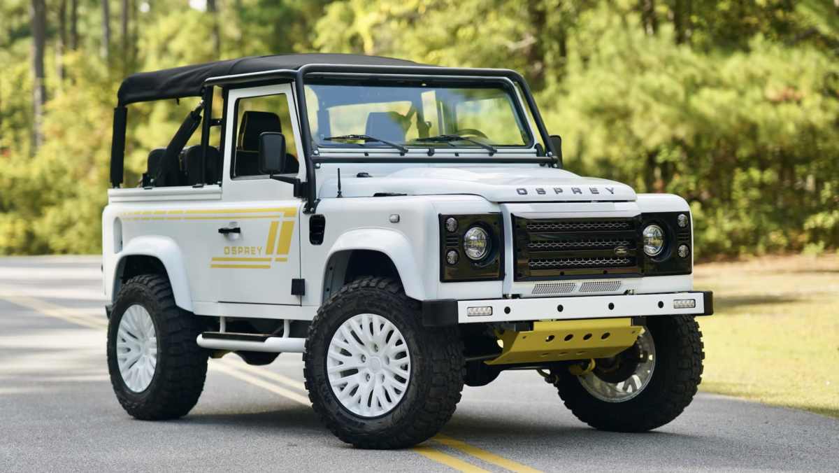 This Land Rover Defender Restomod Is Powered by a Corvette Engine