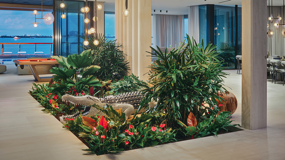 This $59.9 Million Miami Mansion Comes With a Private Dock and 10-Car Subterranean Garage