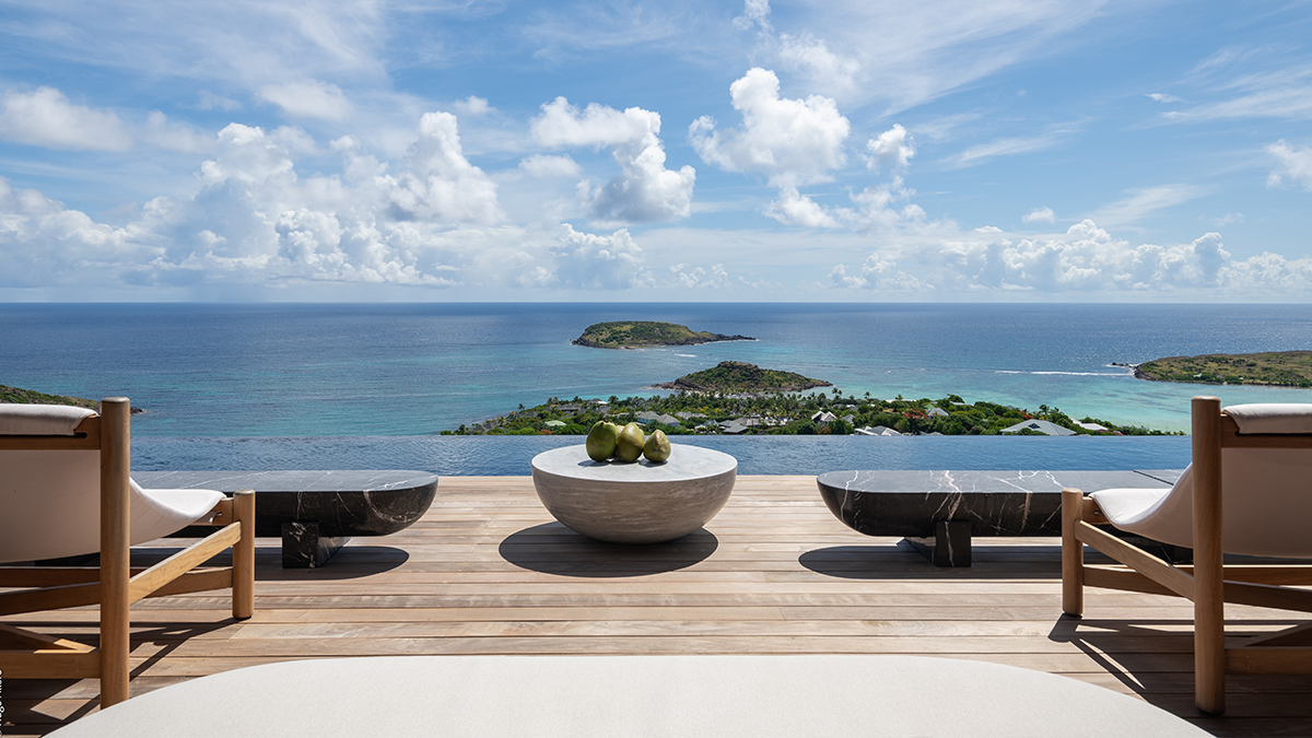 A Hilltop Retreat on St. Barts With Two Villas Lists for $42.5 Million