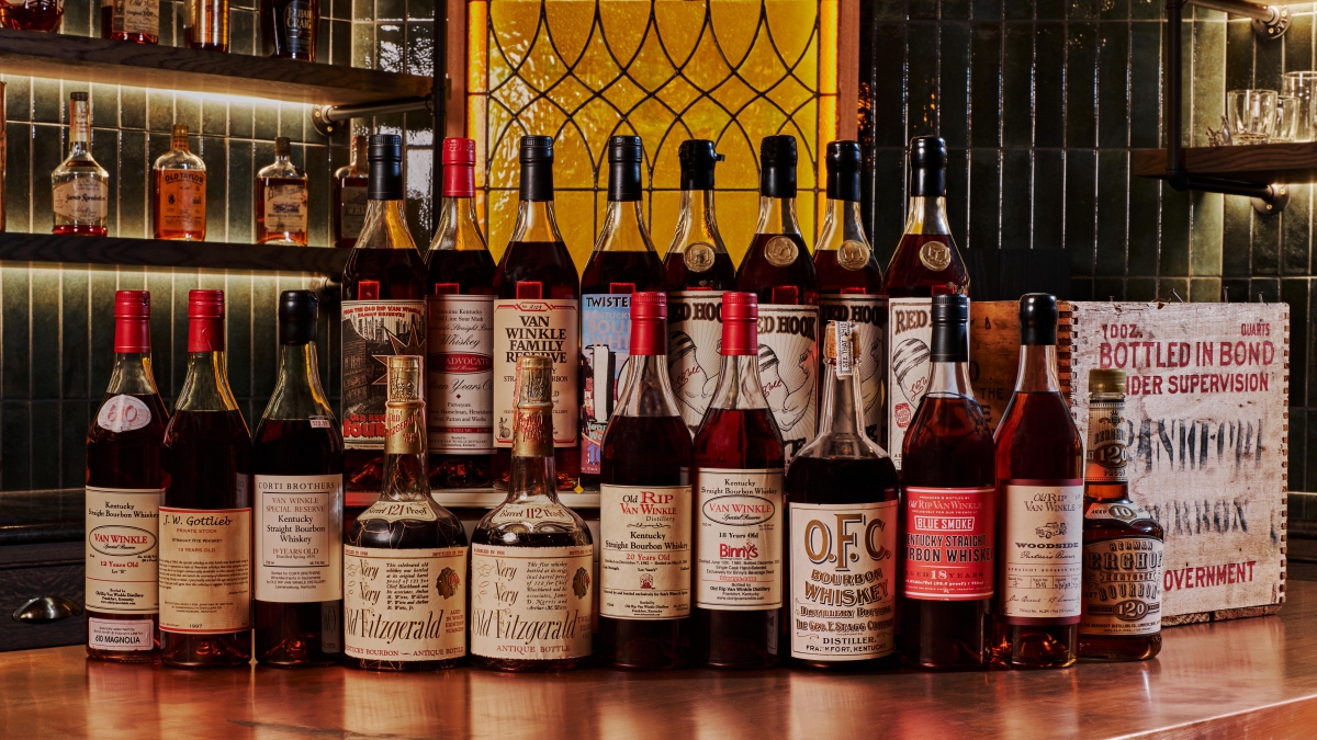A Private Whiskey Collection Filled With Rare Pappy Van Winkle Could Fetch $1.7 Million