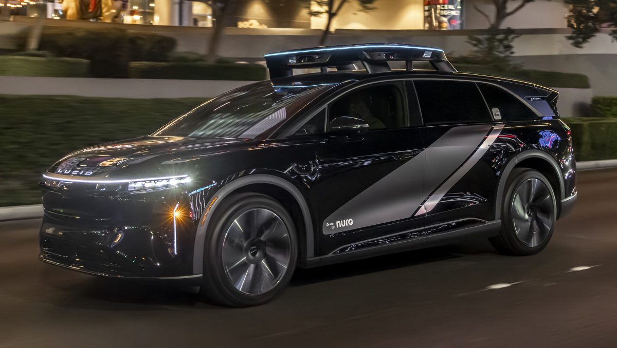 Lucid Just Unveiled Its New Uber SUV Robotaxis