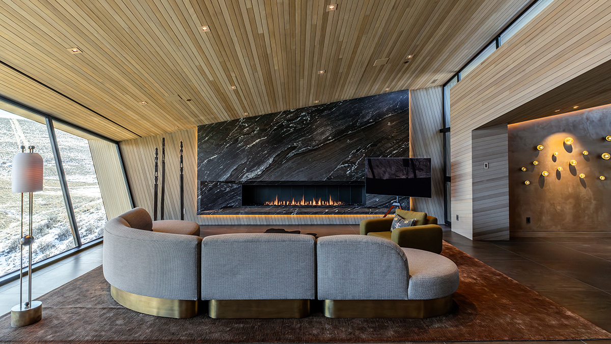 The Trapezoidal Shapes of This $13.5 Million Home in Park City Nest Together Like a Russian Doll