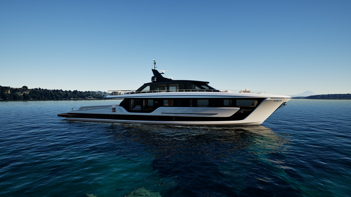 This New 125-Foot Superyacht Concept Is the Longtail of the High Seas