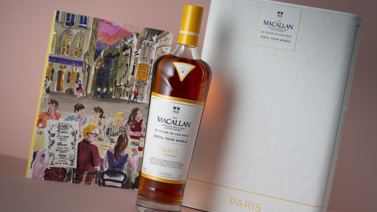 The Macallan’s New Whisky Tribute to Paris Was Partially Aged in Bourbon and Cognac Casks