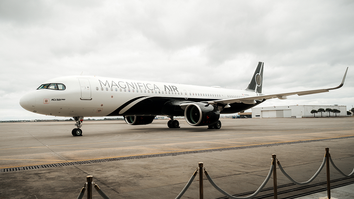 Magnifica Air Just Unveiled the First Jet in Its Fleet—and It Has ‘Private Class’