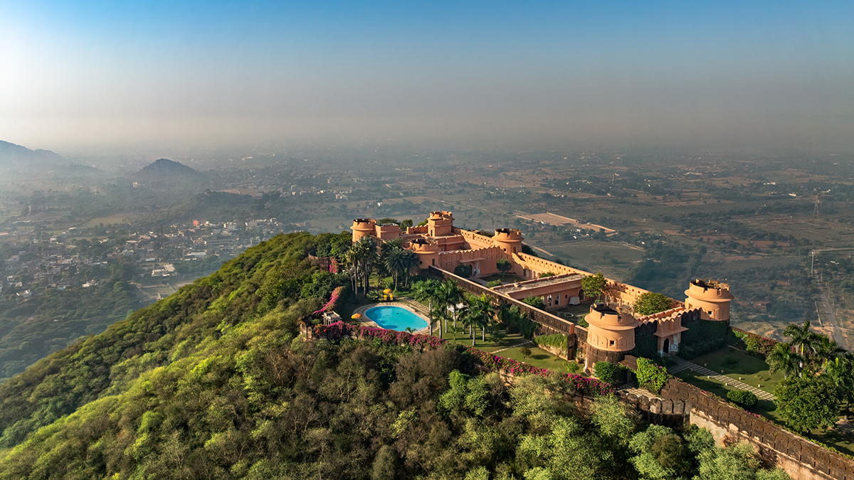 Oberoi’s First Private Residence Is a Lavish 19th-Century Fort in India