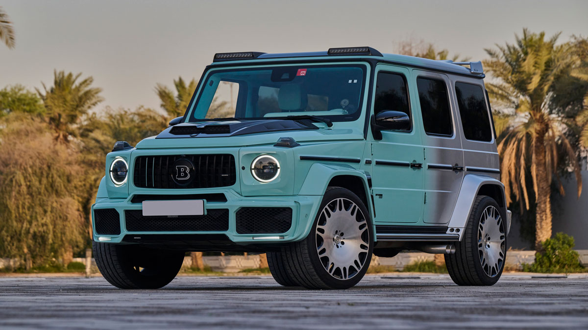 Supercar Blondie Is Auctioning Her 800 HP G-Wagen Customized by Brabus