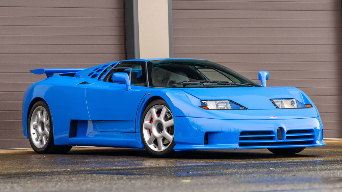 Once Lost, This Extraordinarily Original Bugatti EB110 Is Now up for Grabs